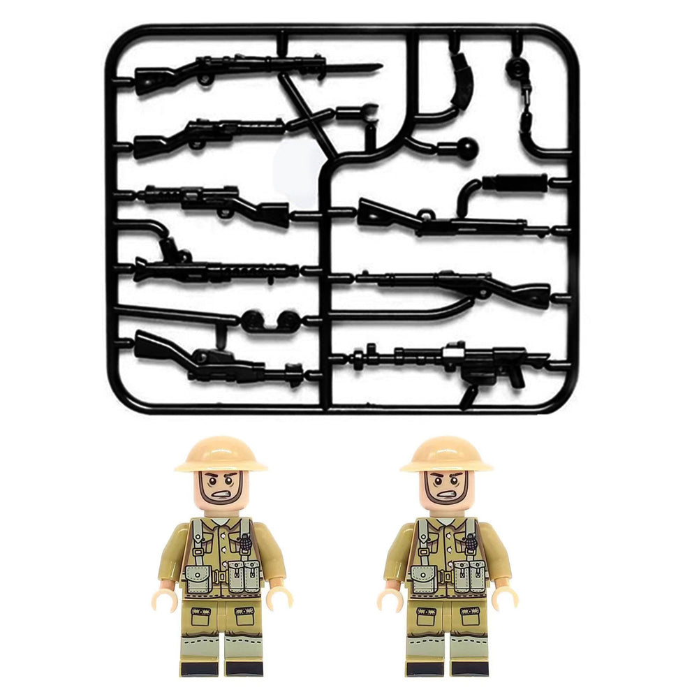 WWI Medium Tank MARK A Whippet Military Building Block Toy Bricks Set