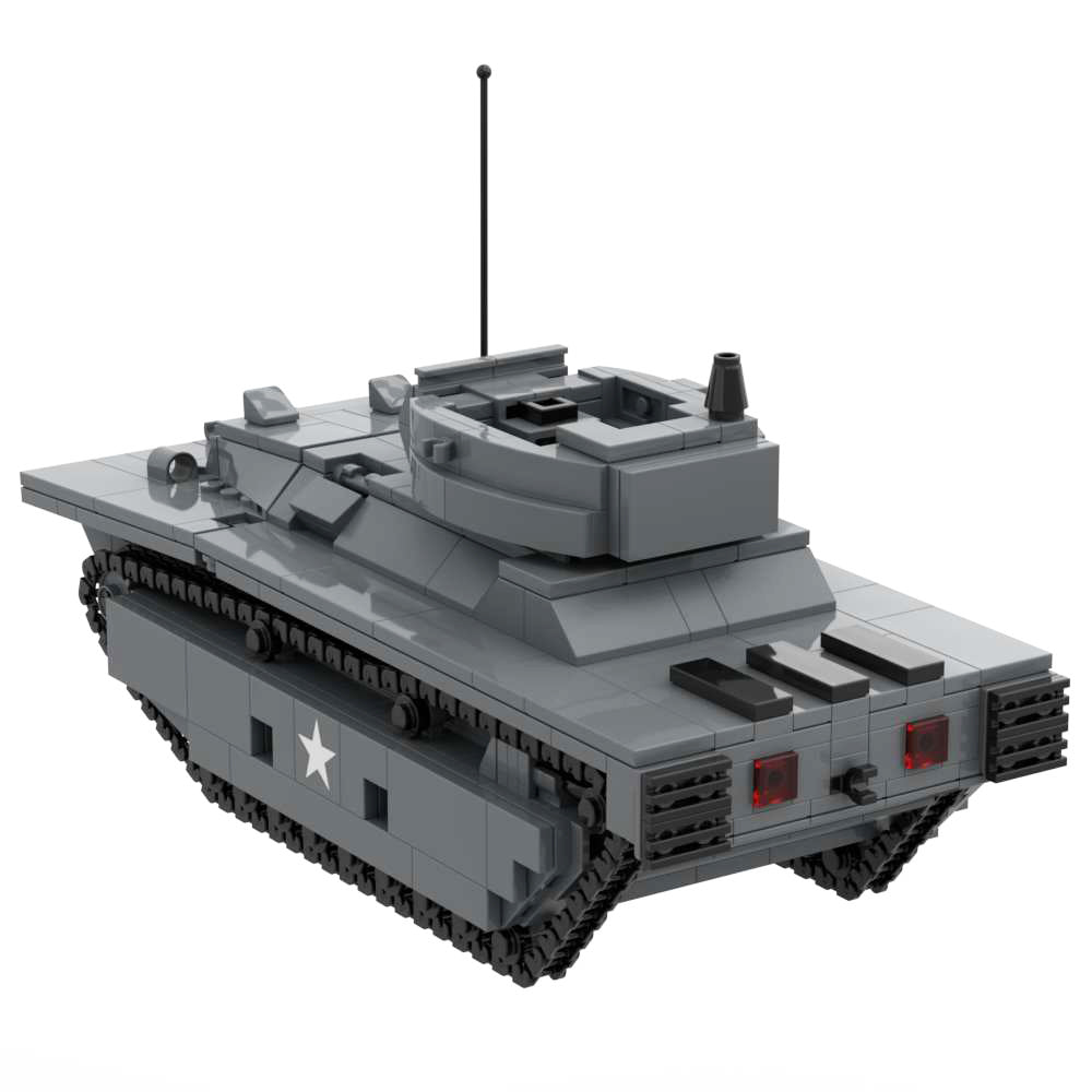 USMC LVT-V4 Landing Craft Amphibious Tank