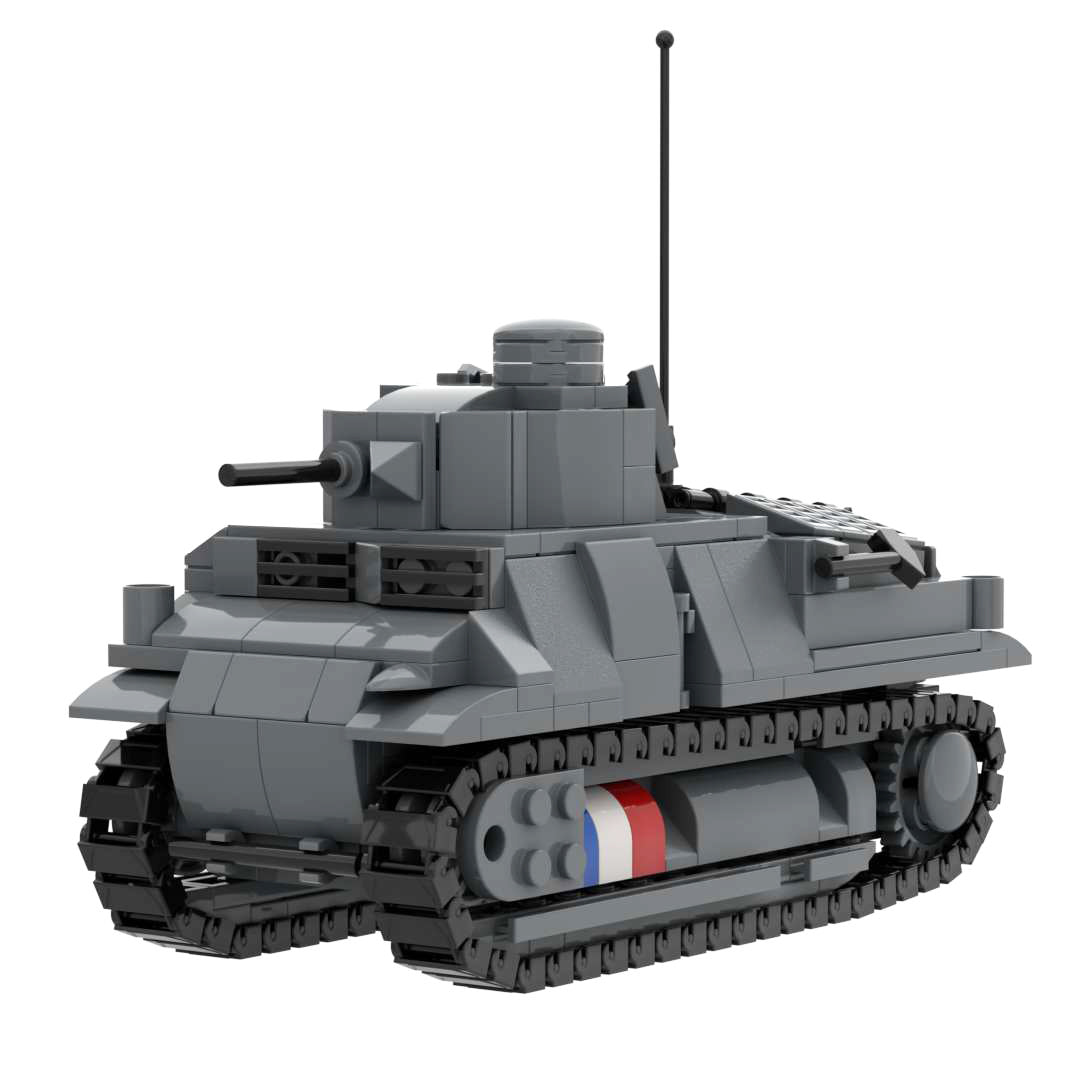 Somua S35 WWII French Army Cavalry Tank