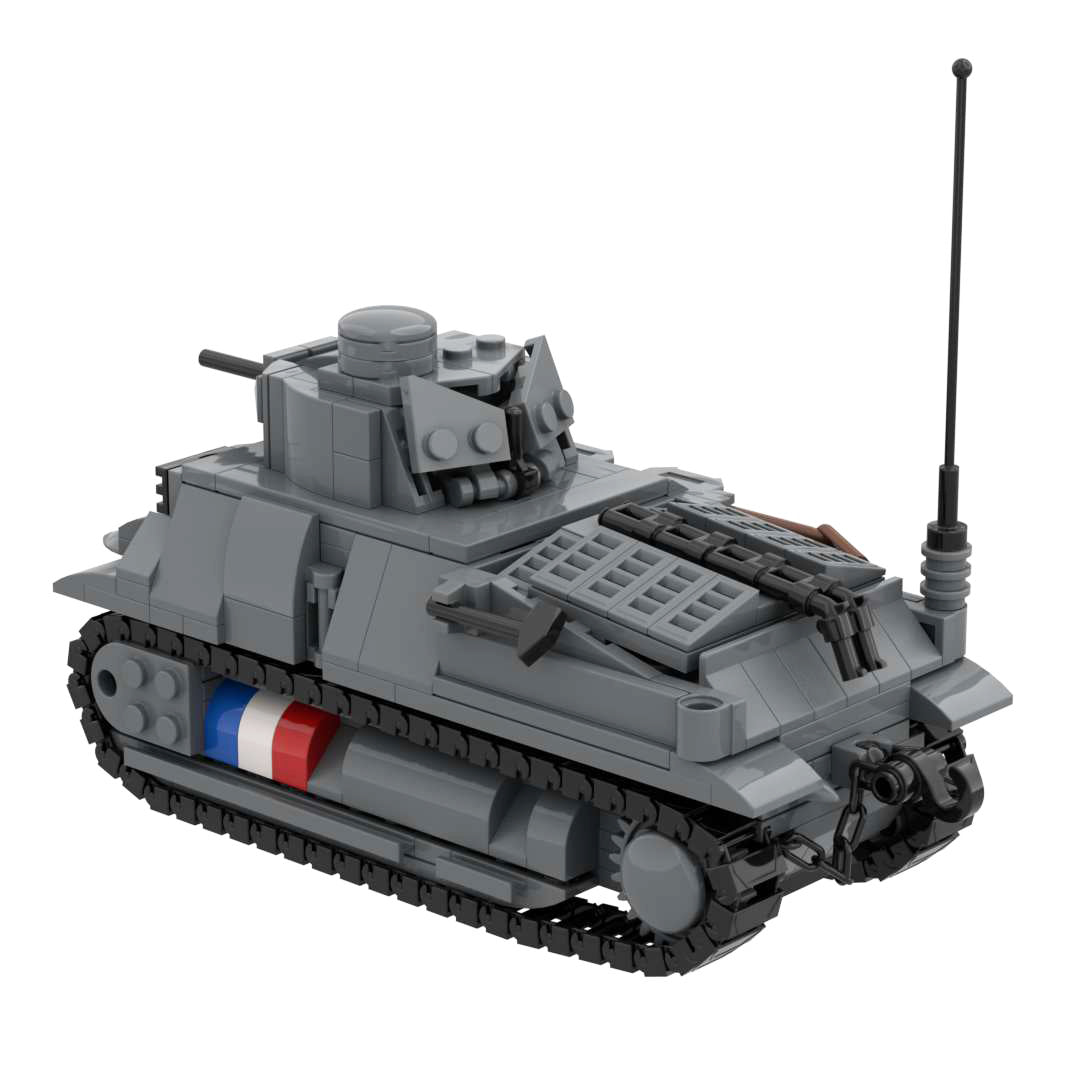 Somua S35 WWII French Army Cavalry Tank