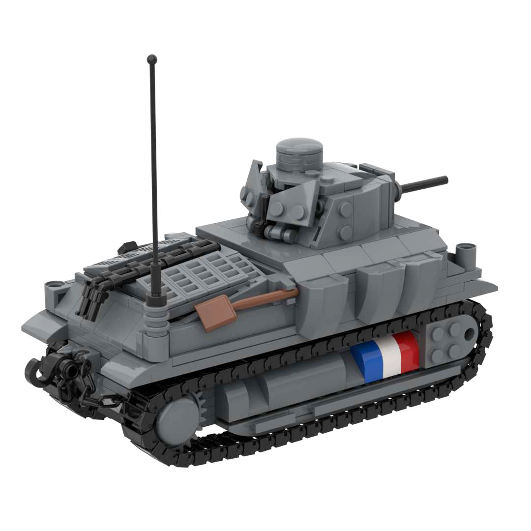 Somua S35 WWII French Army Cavalry Tank