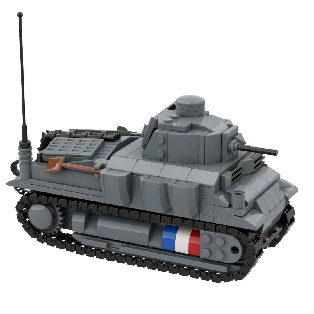 Somua S35 WWII French Army Cavalry Tank