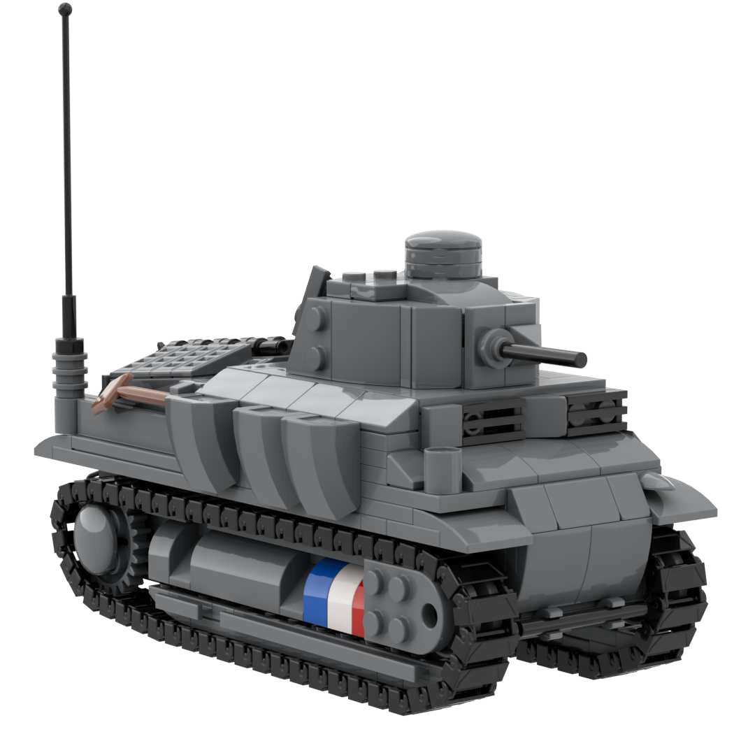 Somua S35 WWII French Army Cavalry Tank