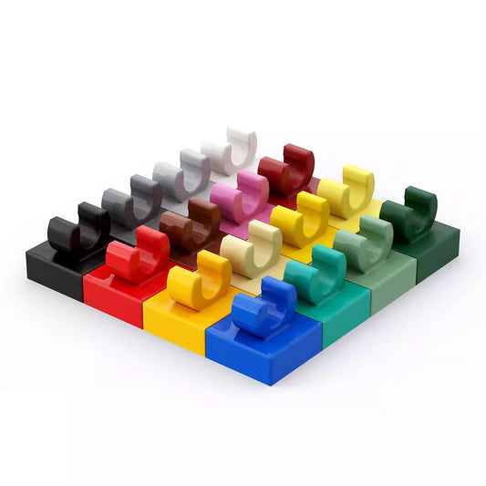 LEGO® 15712 2555 44842 Tile Modified 1 x 1 with Clip  Rounded Edges