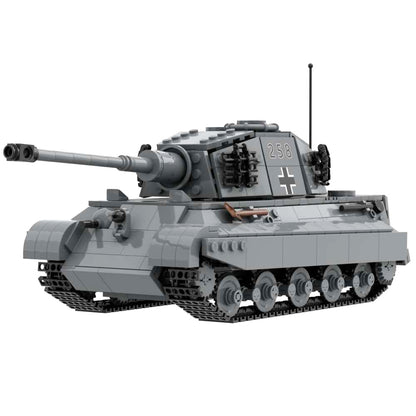 ww2 Block Toy PzKfz VI King Tiger Tank Konigstiger War Military Building Bricks