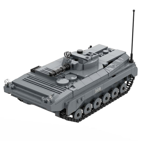BMP-1 Amphibious Infantry Fighting Vehicle Army Bricks Set Military Model bmp1