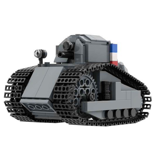 WW1 Renault FT-17 Light Tank Military Model Building Block Set Toy
