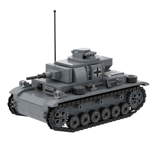 WW2 Panzer III Ausf H German Medium Tank