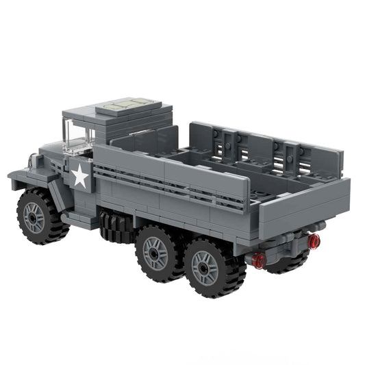 US Army GMC CCKW 2 1/2 Ton Cargo Truck Military Building Block Toy