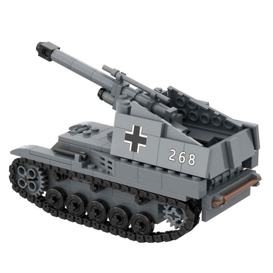 SdKfz 124 Wespe 10.5cm Gun Building Block Toy