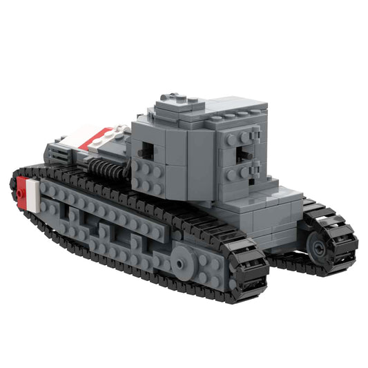 WWI Medium Tank MARK A Whippet Military Building Block Toy Bricks Set