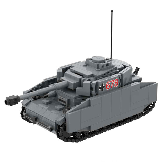 WW2 German Army Panzer IV ausf H Tank Toy