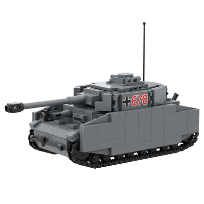 WW2 German Army Panzer IV ausf H Tank Toy