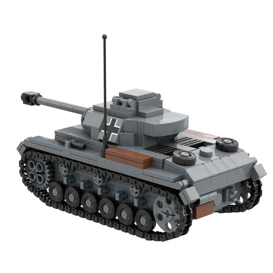 German Tank Panzer III Ausf E Bricks Toy
