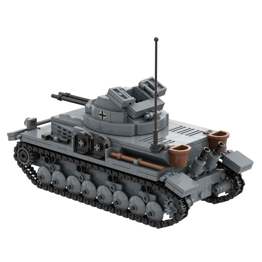 WW2 Tank Kugelblitz 3cm Mk 103 Zwilling Flakpanzer IV Military Toy PZ IV