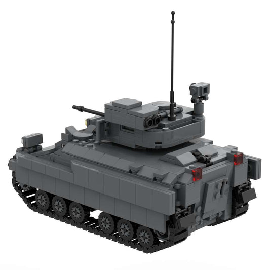 US Army Bradley Fighting Vehicle Block Toy Set