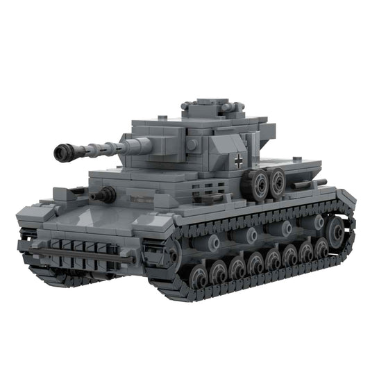 Panzer IV Ausf G German Army Medium Tank PZ IV Model Toy Set