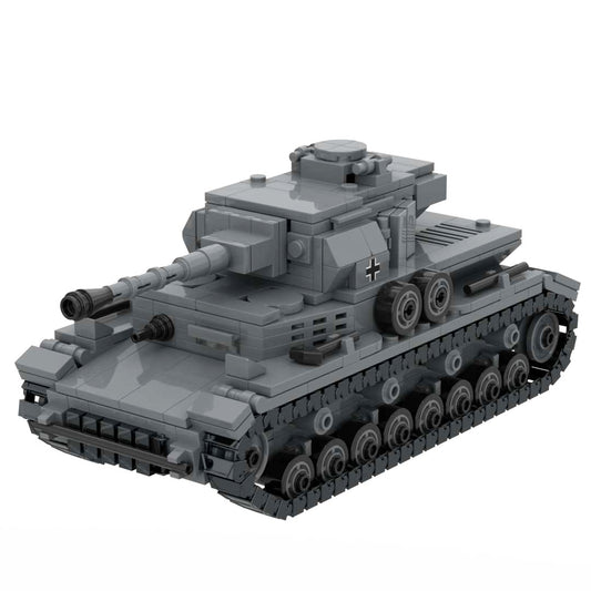 Panzer IV Ausf G German Army Medium Tank PZ IV Model Toy Set
