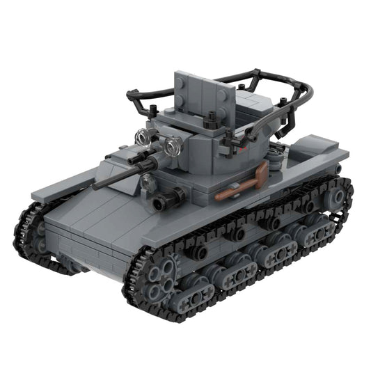 WW2 Army Soviet Union（Russia）T-26 Light Tank Toy