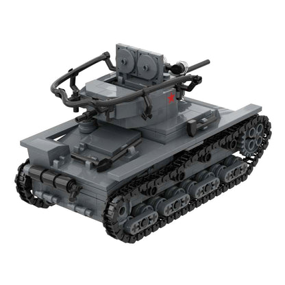 WW2 Army Soviet Union（Russia）T-26 Light Tank Toy