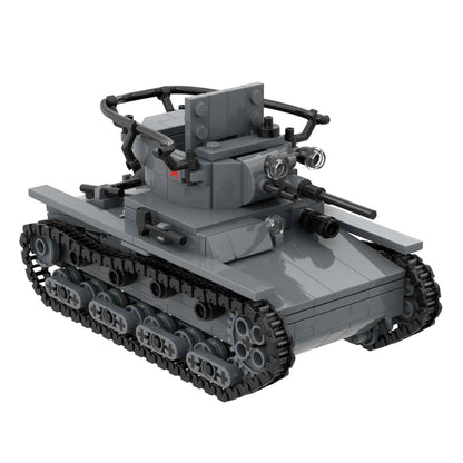 WW2 Army Soviet Union（Russia）T-26 Light Tank Toy