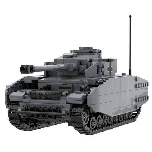 Panzer IV Ausf J German Medium Tank PZ IV J Military Block Toy