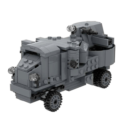 WW1 Garford-Putilov Armored Car Building Block Toy