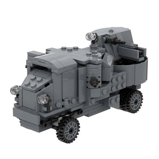 WW1 Garford-Putilov Armored Car Building Block Toy