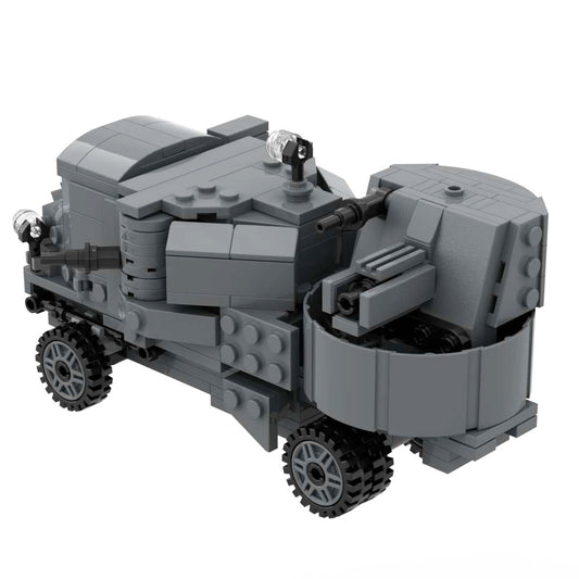 WW1 Garford-Putilov Armored Car Building Block Toy