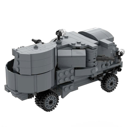 WW1 Garford-Putilov Armored Car Building Block Toy