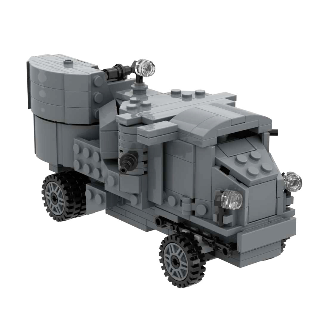 WW1 Garford-Putilov Armored Car Building Block Toy