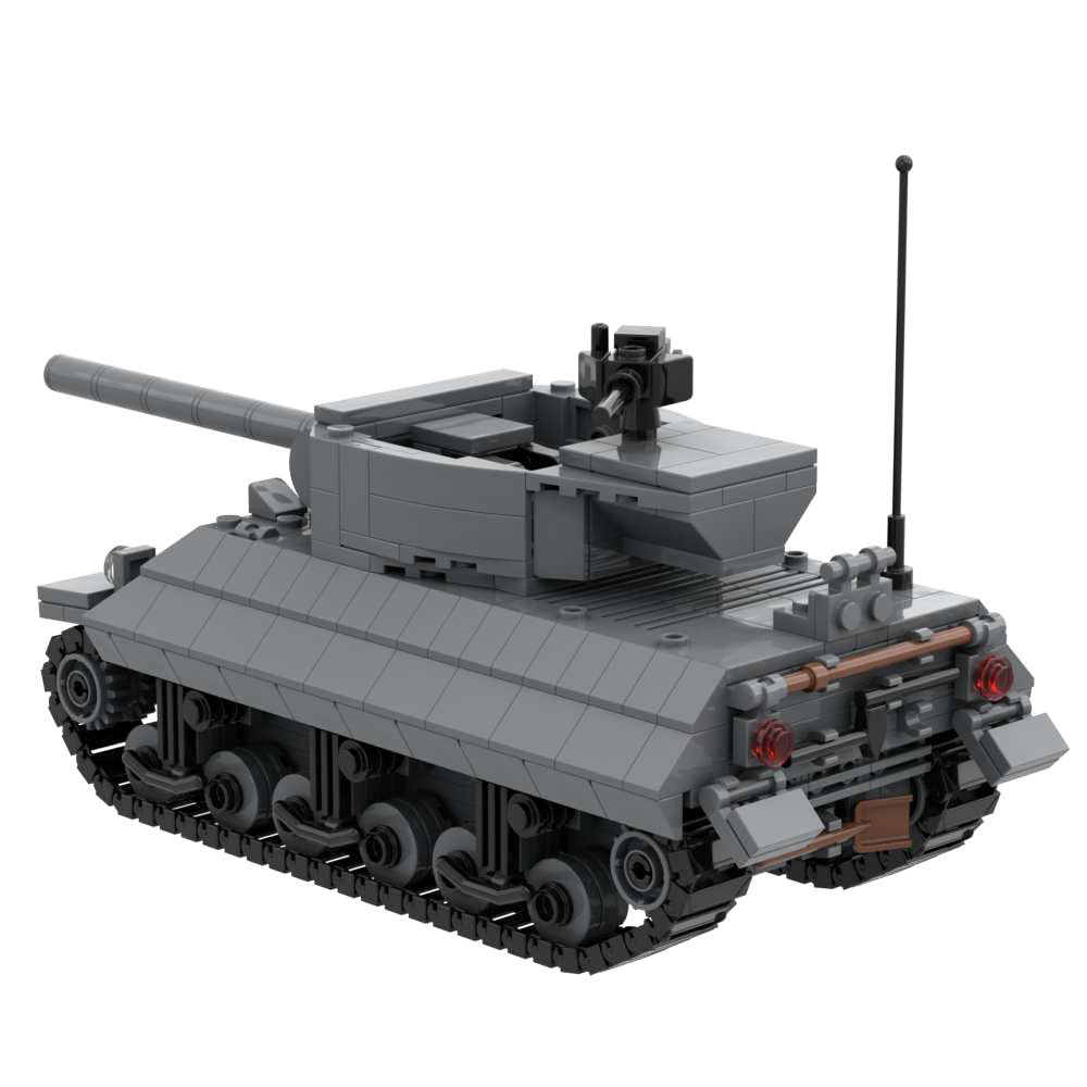 WW II Building Block Toy Set M36 Jackson 90mm Self-Propelled Tank Destroyer