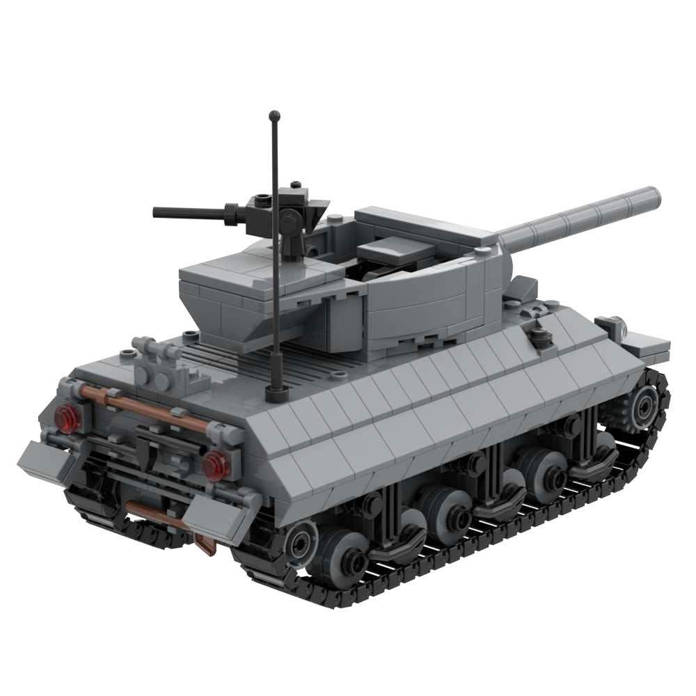 WW II Building Block Toy Set M36 Jackson 90mm Self-Propelled Tank Destroyer