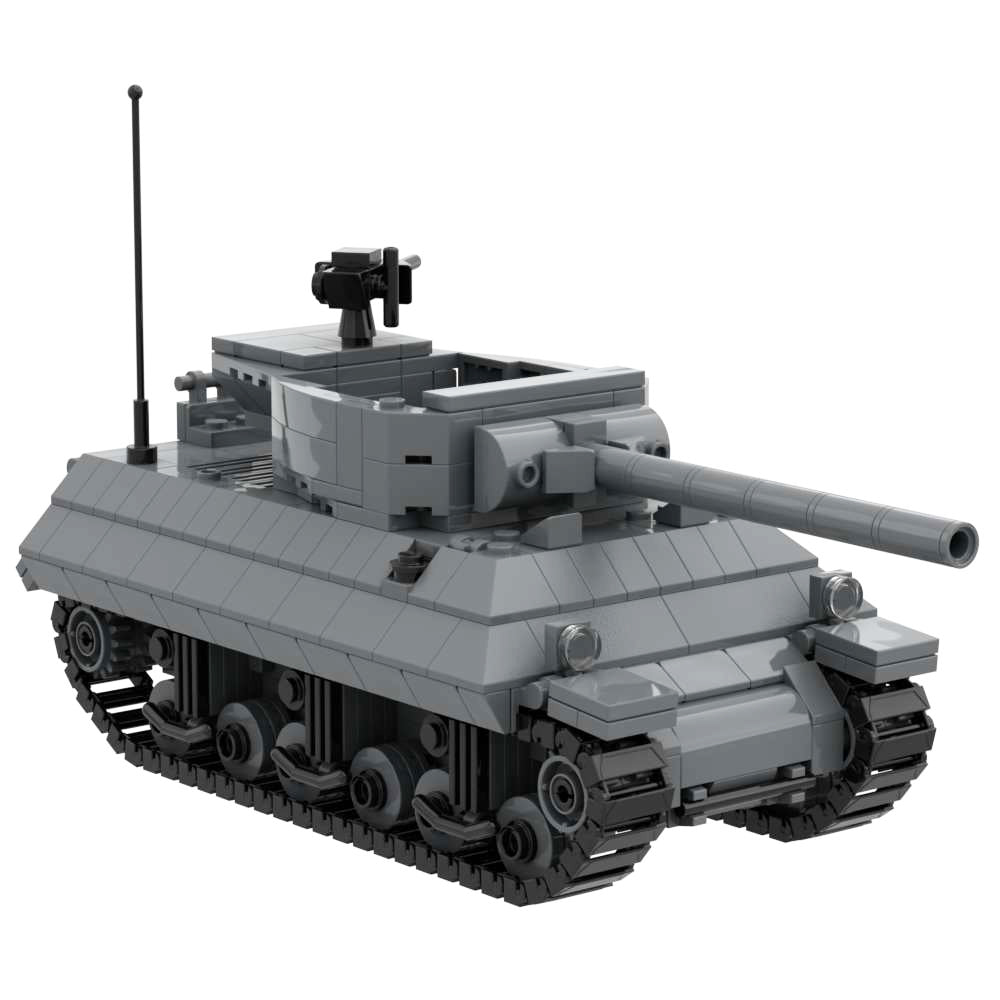 WW II Building Block Toy Set M36 Jackson 90mm Self-Propelled Tank Destroyer