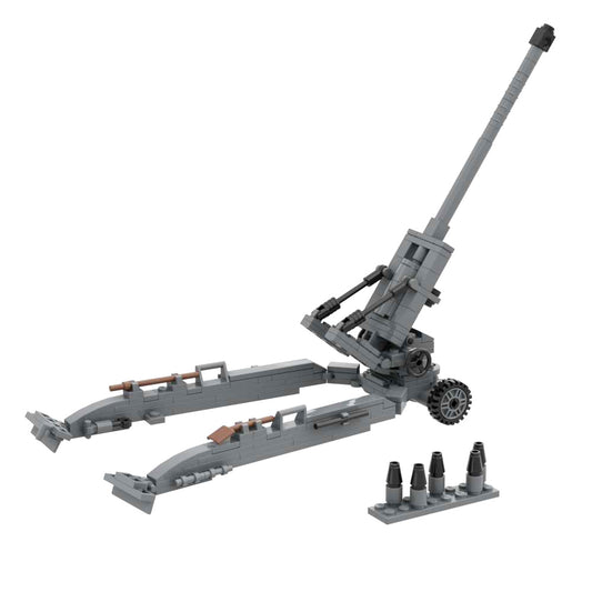 2set M198 155mm Howitzer Military Building Block Toy