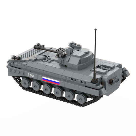 BMP2 Military Weapons Toy Infantry Fighting Vehicle Building Blocks Set