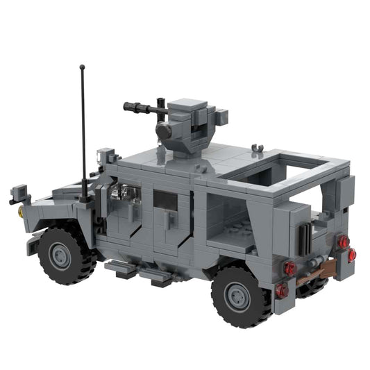 US Army Oshkosh M-ATV Building Bricks Set MRAP Vehicle Military Building Block Toys B