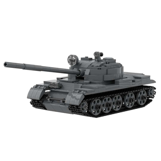 T62 Soviet Main Station Tank Camouflage Military Building Blocks Toy