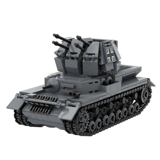 Wirbelvind Flakpanzer IV 20mm vierling pz iv Tank German Army Toy