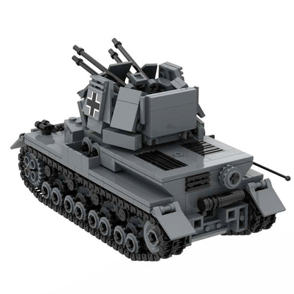 Wirbelvind Flakpanzer IV 20mm vierling pz iv Tank German Army Toy
