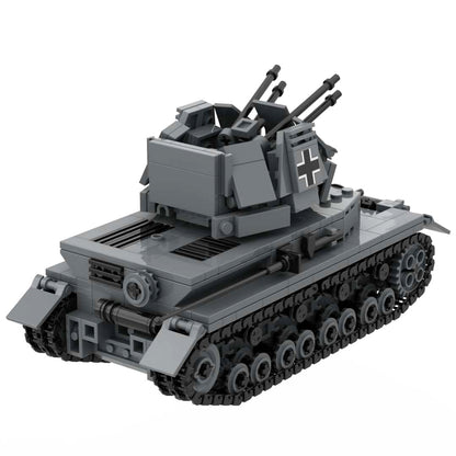 Wirbelvind Flakpanzer IV 20mm vierling pz iv Tank German Army Toy
