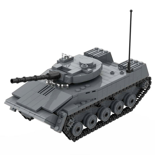 BMD-1 Airborne Infantry Fighting Vehicle Military Building Block Toy