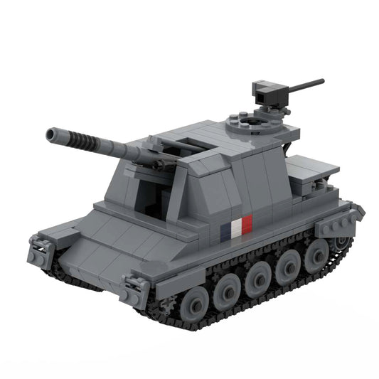 Lorraine 155 Type 50 Cannon Military Block Toy
