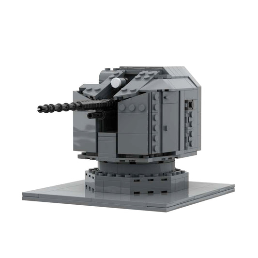 PJ26 76mm Stealth Naval Gun Navy Army Bricks Toy