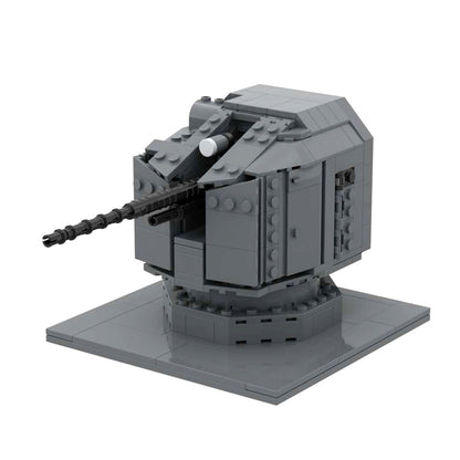 PJ26 76mm Stealth Naval Gun Navy Army Bricks Toy