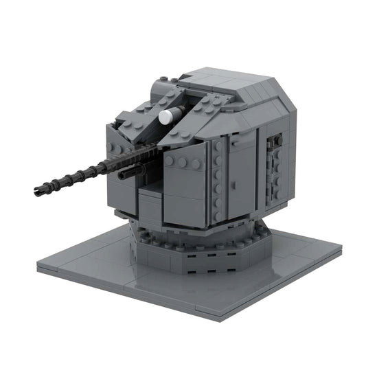 PJ26 76mm Stealth Naval Gun Navy Army Bricks Toy