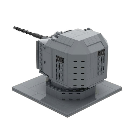 PJ26 76mm Stealth Naval Gun Navy Army Bricks Toy