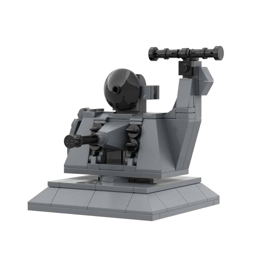 Nederland Goalkeeper Close-In Weapon System Goalkeeper CIWS Brick Toy (2 set)