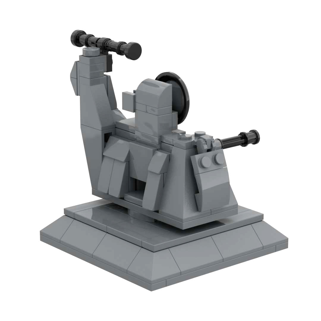 Nederland Goalkeeper Close-In Weapon System Goalkeeper CIWS Brick Toy (2 set)