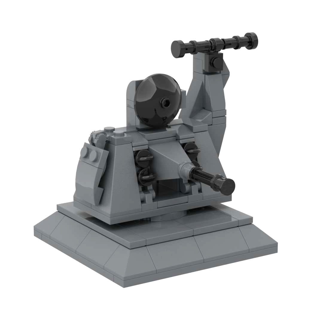 Nederland Goalkeeper Close-In Weapon System Goalkeeper CIWS Brick Toy (2 set)
